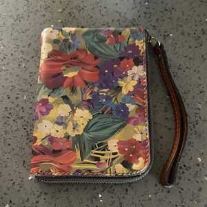 Patricia Nash Floral Wristlet Clutch - Multicolor